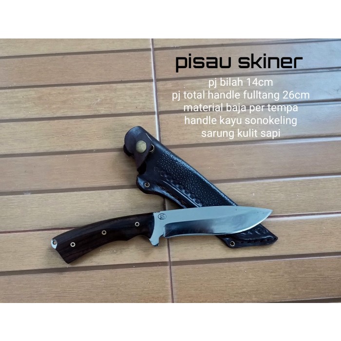 Pisau Seset Kulit - Pisau Seset Kulit Hewan Kurban Bahan Baja Per Di Tempa / Skiner -