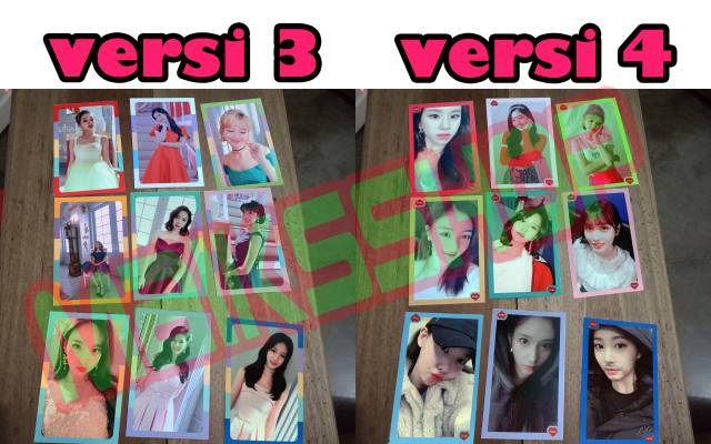 (BISA SATUAN) Twice What Is Love Photocard Kpop