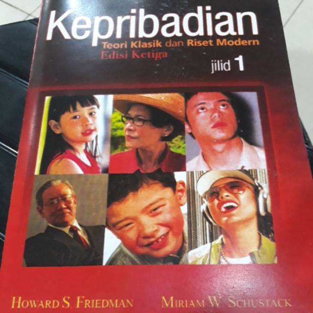 JUAL BUKU KEPRIBADIAN TEORI KLASIK DAN RISET MODERN EDISI KETIGA JILID 1 HOWARD S FRIEDMAN