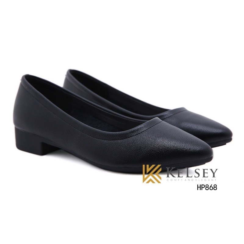 (GRATIS ALAS KAKI) NICOLE Sepatu Flat shoes wanita Kelsey HP868 / Sepatu Kerja Wanita Import