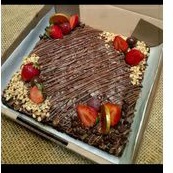 BROSUR BROWNIES BIRTHDAY CAKE / BROWNIES ULANG TAHUN / RUMAH BROWNIES BAKUL NASI
