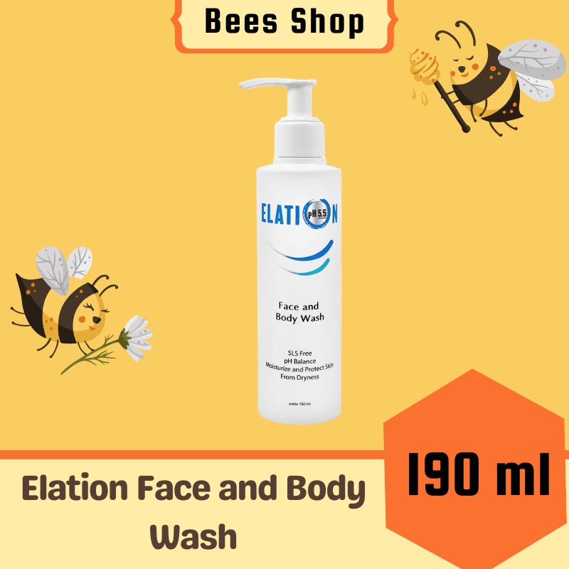 Elation Liquid Face and Body Wash 190 ml