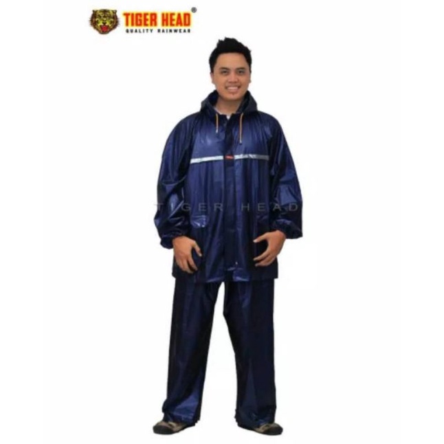 Jas Hujan Super Jumbo Tiger Head SUMO Big Size 6XL Original Raincoat Mantel setelan jaket celana Termurah /Jas Hujan Cewek Cowok Remaja Terbaru Murah Berkualitas Dewasa Pria Wanita  Baju Celana Harga Grosir