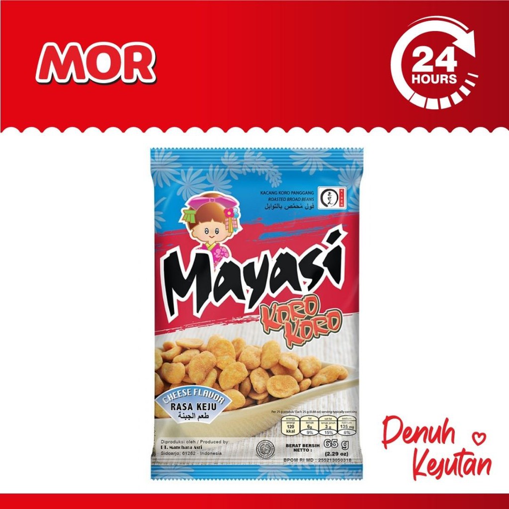 

MAYASI Koro Koro Rasa Keju Kacang Panggang Cheese 60 gr