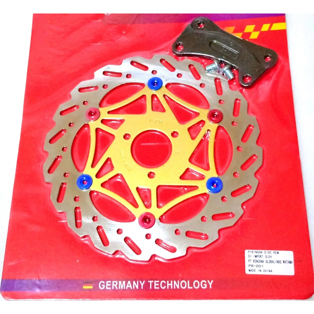 PIRINGAN LEBAR DEPAN FINO-MIOJ-MIOGT-SOULGT 115-AEROX 125-fino karbu-fino f1 DLL PIRINGAN BESAR 260MM