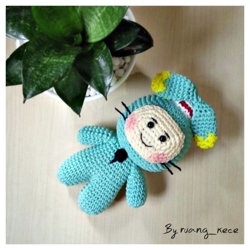 Boneka Treasure/ Treasure TRUZ (Ganci  Rajut Line Treasure Character Handmade)