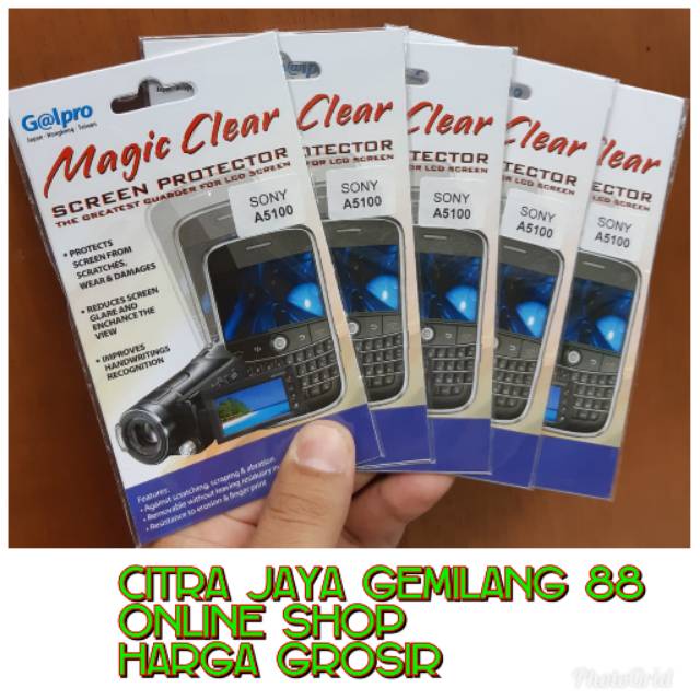 ANTI GORES CAMERA SONY A5100