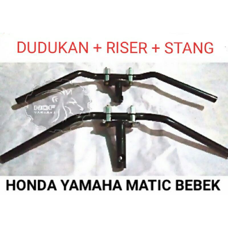 Adaptor stang dudukan stang plus stang rzr PAKET STIR