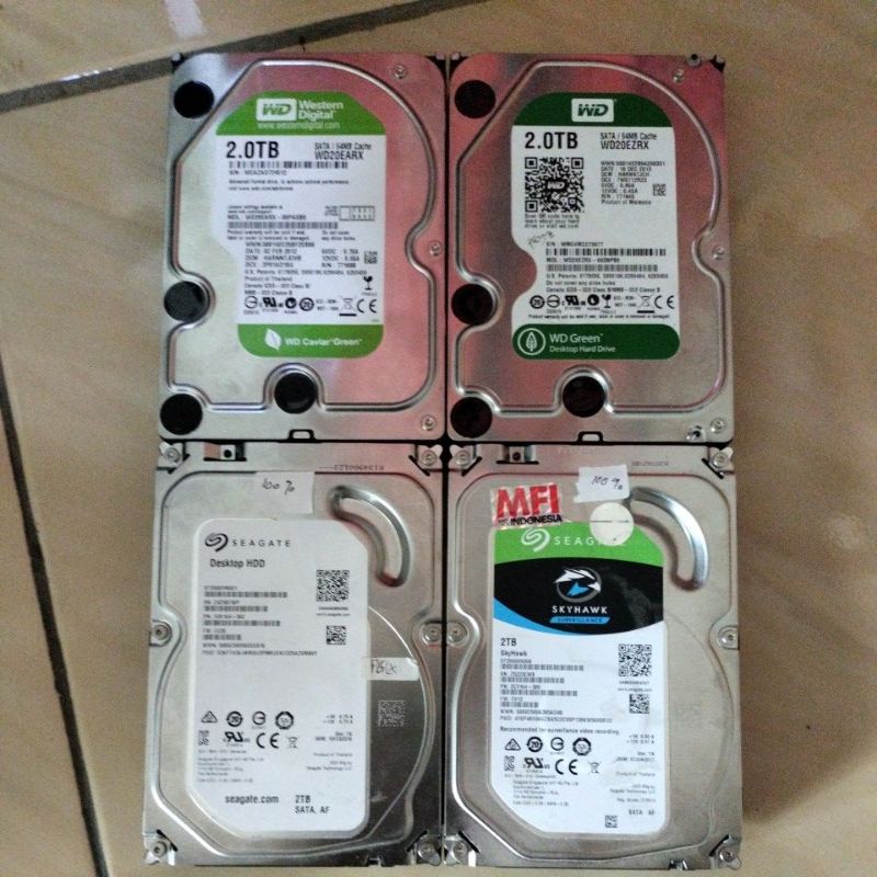 Hardisk sata 2tb untuk pc dan cctv