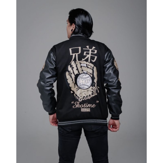 BGSR Varsity Jacket Varsity Leather Jaket Varsity Leather