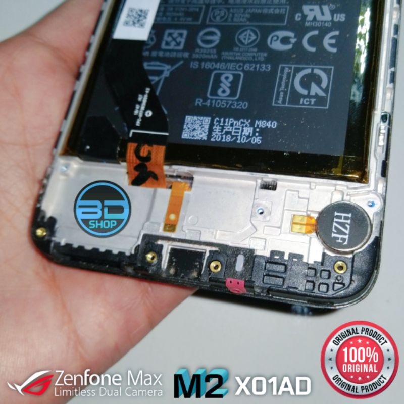 ORIGINAL ASLI COPOTAN Getar ASUS ZENFONE MAX M2 X01AD ZB633KL