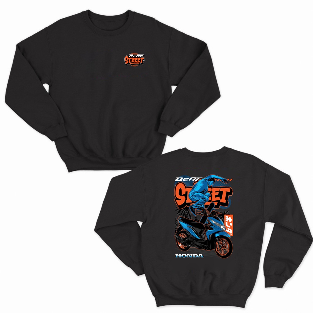 JAKET SWEATER HONDA BEAT STREET SKATER BIG SIZE JUMBO