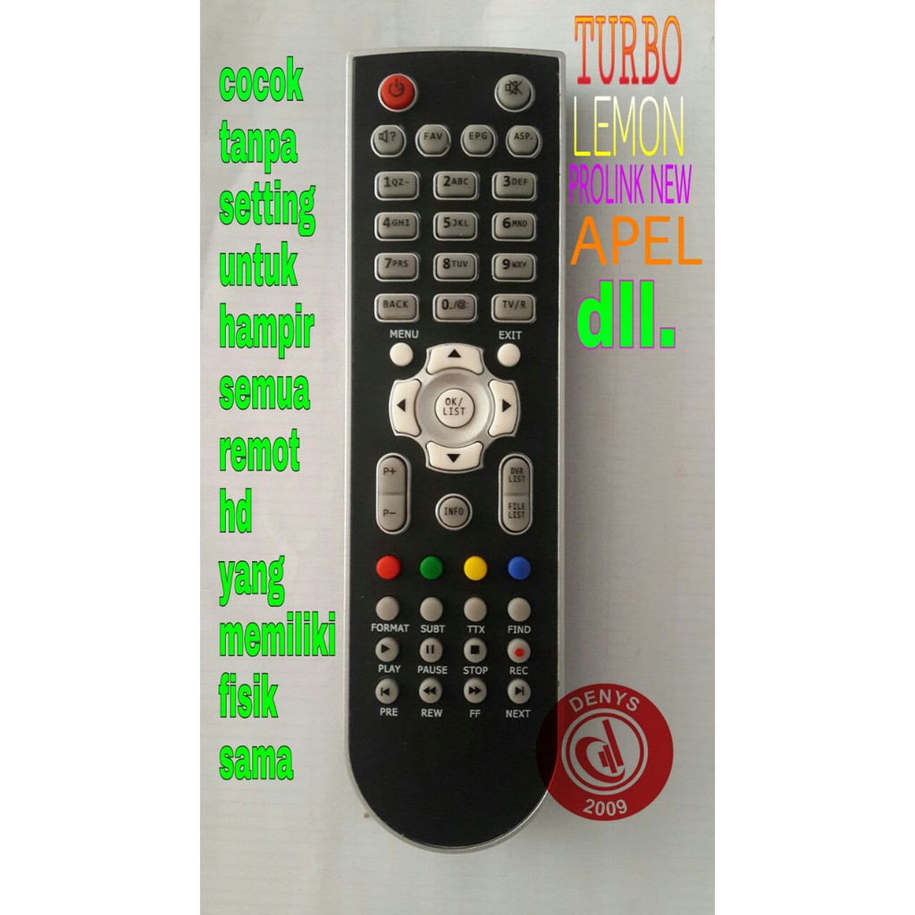 Remot Receiver Parabola HD