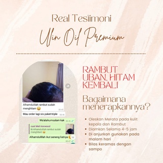 Image of thu nhỏ Ulin Oil Premium serum penghitam rambut uban #2