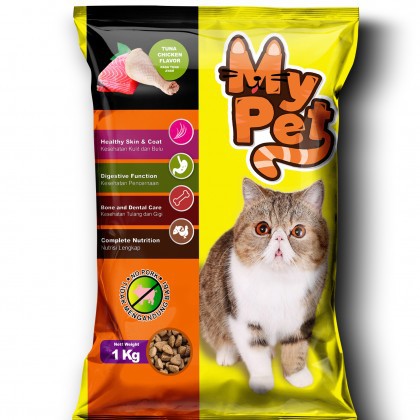 Pakan / Makanan Kucing My Pet Japfa 1kg - gambar makanan kucing