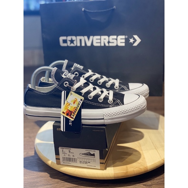 Termurah sepatu Converse Black White (banyak bonusnya)l