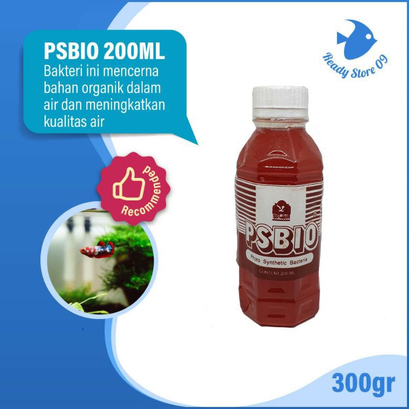 PSBIO photo synthetic bacteria 200Ml bacteri aquarium aquascape