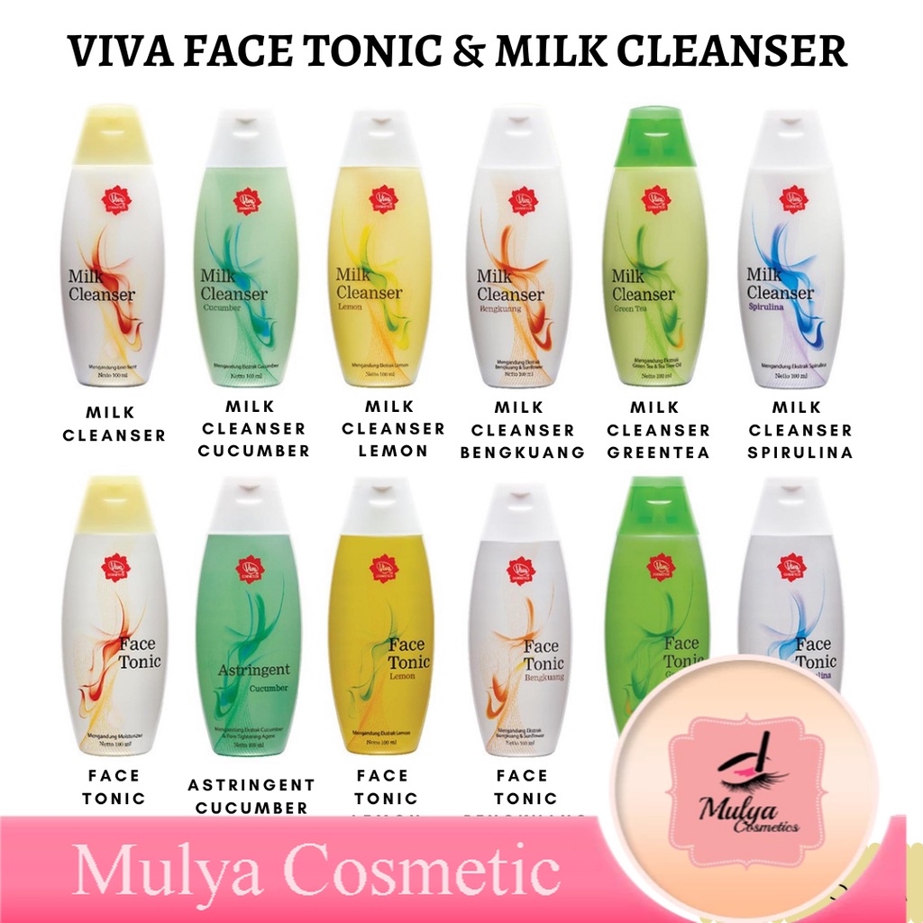 VIVA FACE TONIC // MILK CLEANSER ALL VARIAN  100 ML