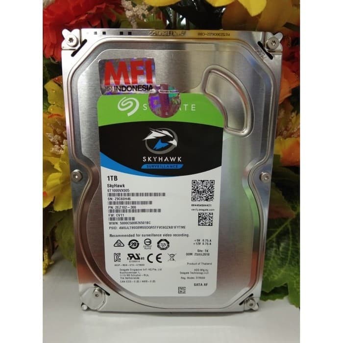 Seagate Skyhawk HDD Surveillance for CCTV Camera 1TB