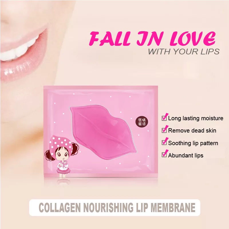 SHINE STAR - Masker Bibir ZOZU Lip Mask Collagen Original / Masker Bibir untuk Bibir Hitam / Zozu Lip Mask isi 20pcs