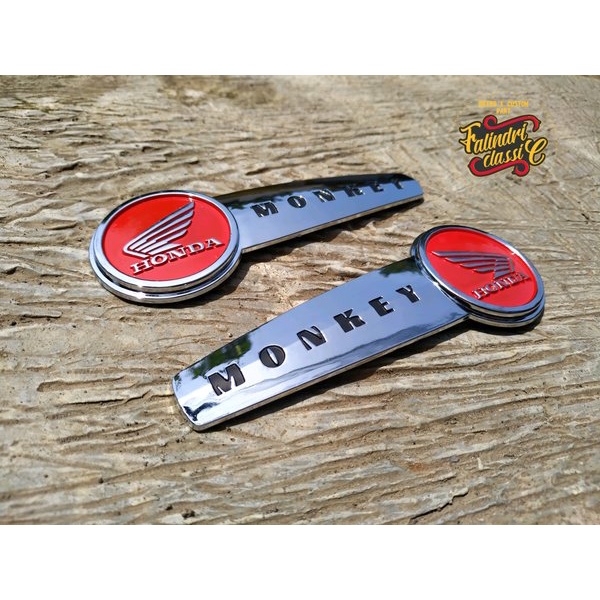 emblem honda monkey import badge honda monkey emblem motor mini Diskon