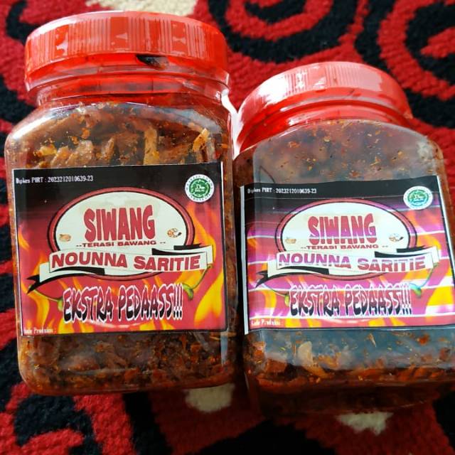 

SIWANG (TERASI BAWANG) BAWANG GORENG EXTRA PEDAS NOUNNA SARITIE