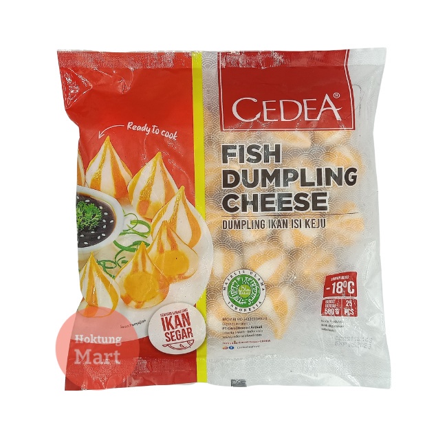 

Cedea Cheese Dumpling 500Gr (Dumpling Keju)