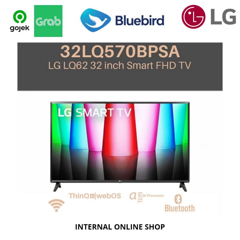 LG Smart LED TV 32 Inch FHD 32LQ570BPSA Garansi Resmi