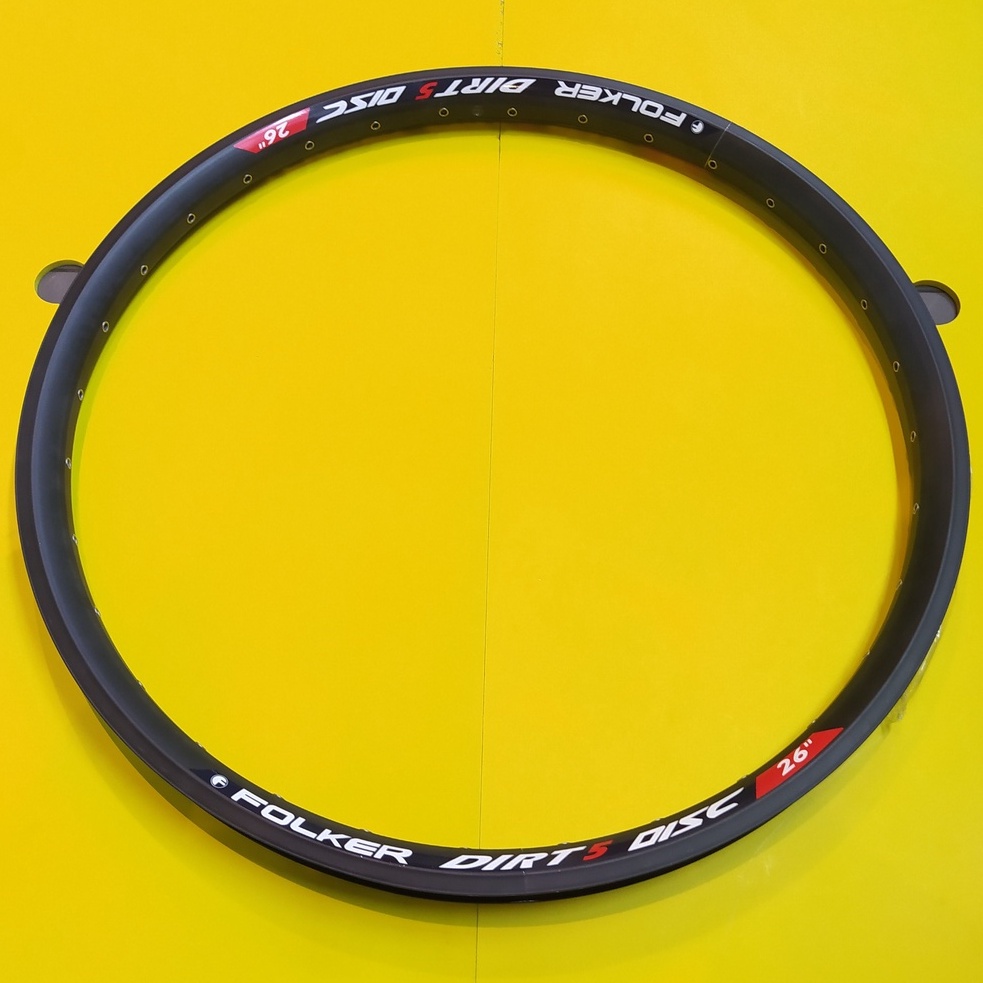 RIm sepeda velg sepeda folker dirt5 26 inc lubang 32