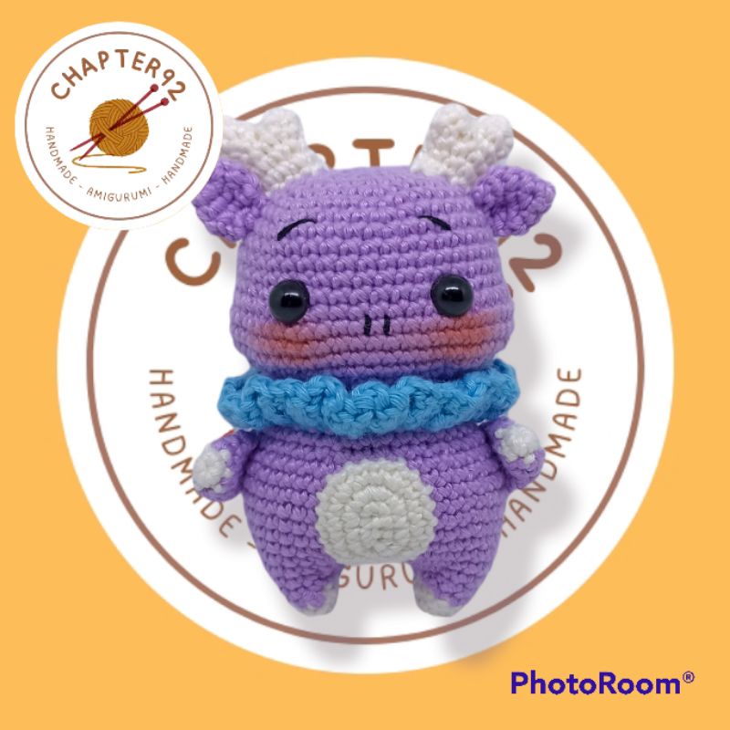 Amigurumi / boneka rajut (shio naga / dragon)