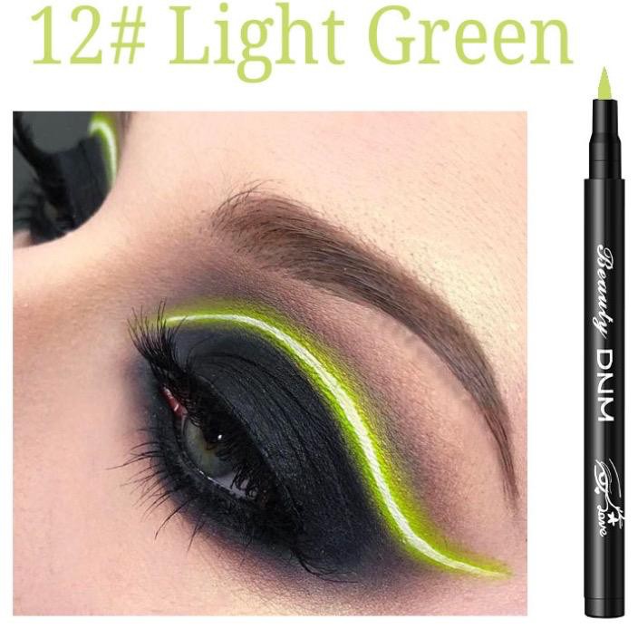DNM 03 Eyeliner 12 Warna Tahan Lama Tahan Air Tidak Mekar Eye Liner-12