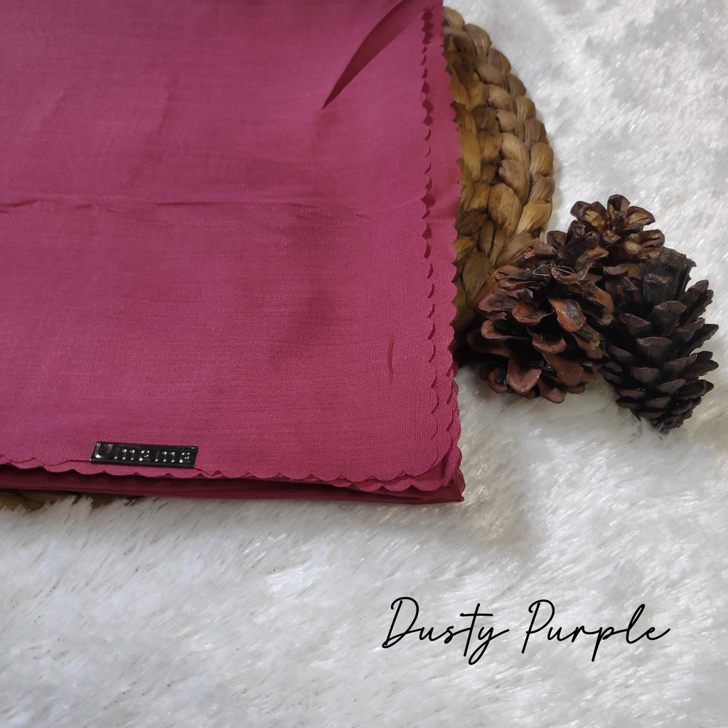 HIJAB SEGI EMPAT VOAL UMAMA LC, JILBAB LASERCUT, VOAL UMAMA, SEGI EMPAT VOAL-Dusty Purple