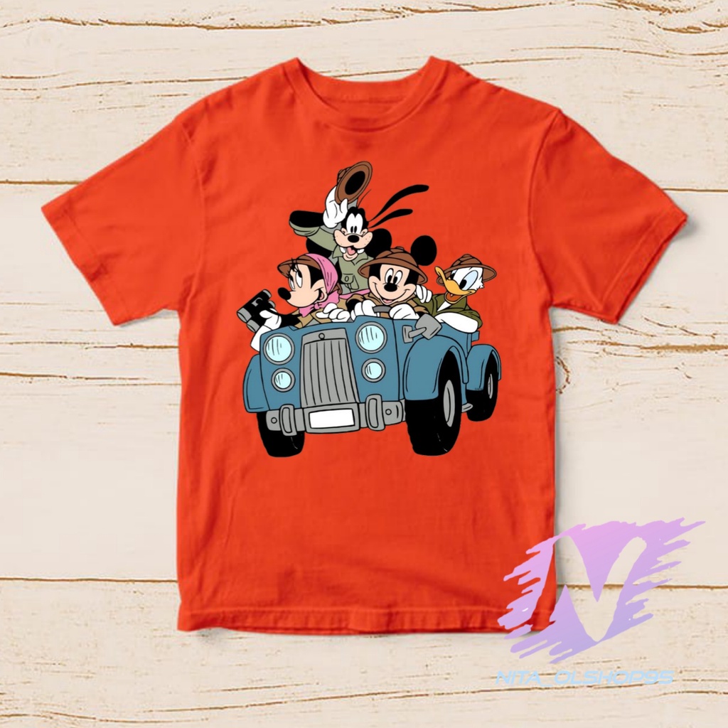 kaos mickey mouse kaos kartun mickey