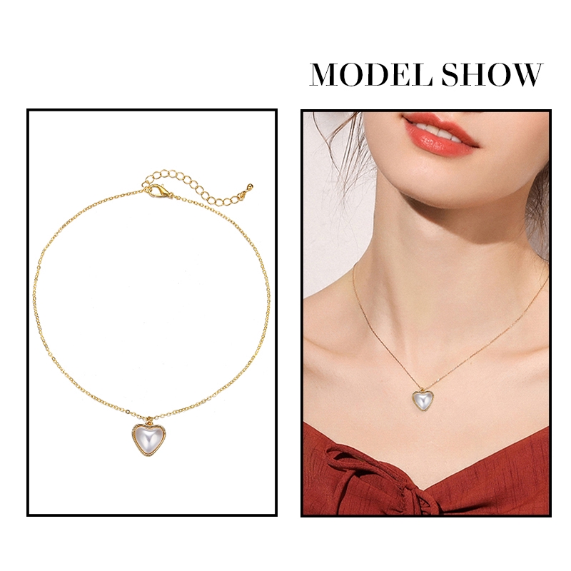 Kalung Choker Rantai Multilayer Warna Emas Aksen Mutiara Gaya Vintage Untuk Wanita