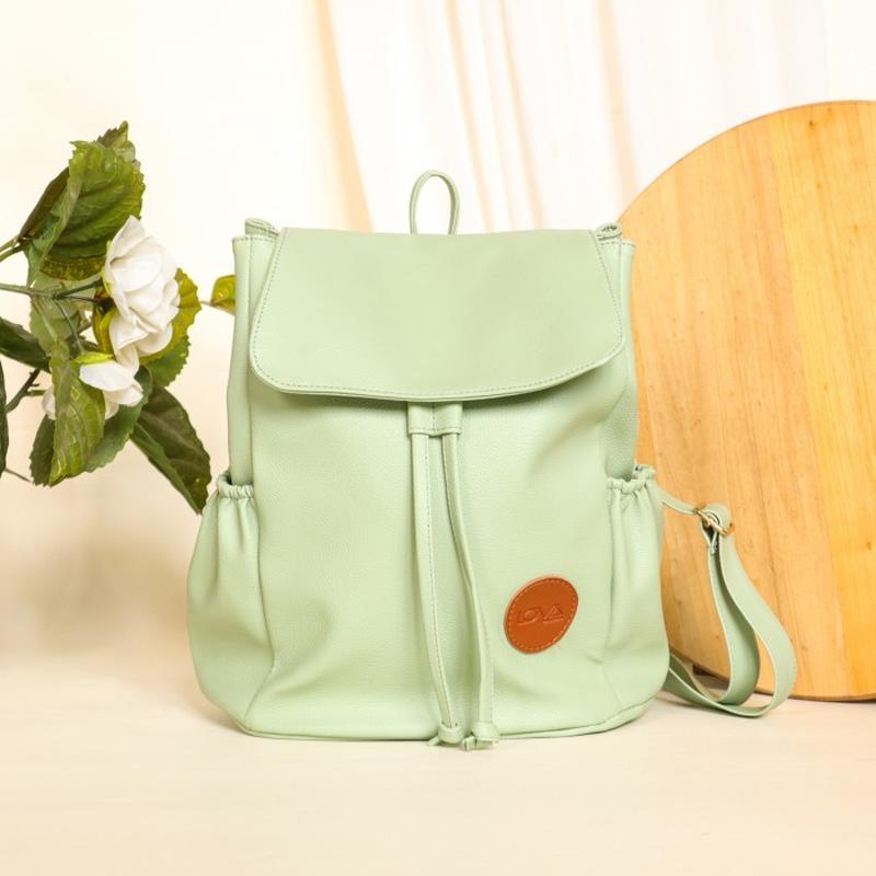 Tas Ransel Wanita Anti Air Korea Pink t Biru Zerana Ta475P3 Backpack Punggung Cewek Besar Gendo Lova