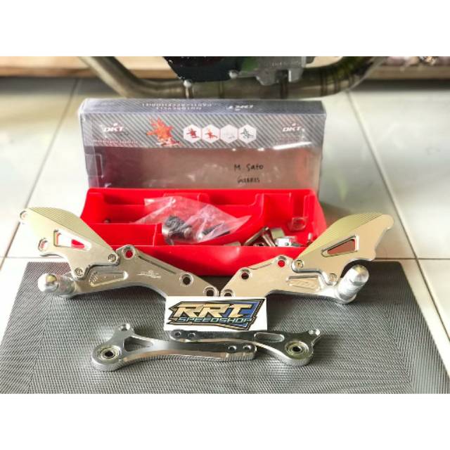 FOOTSTEP STEP Underbone NINJA &amp; SATRIA F TROMOL NON DISC by DKT