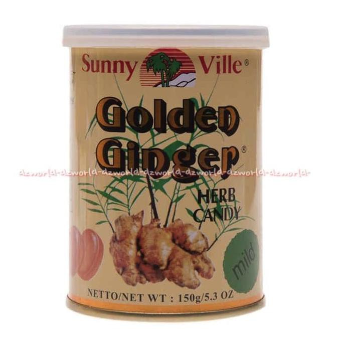 

Limited Stock Sunny Ville Golden Ginger Herb Candy Medium Permen Rasa Jahe 150Gr