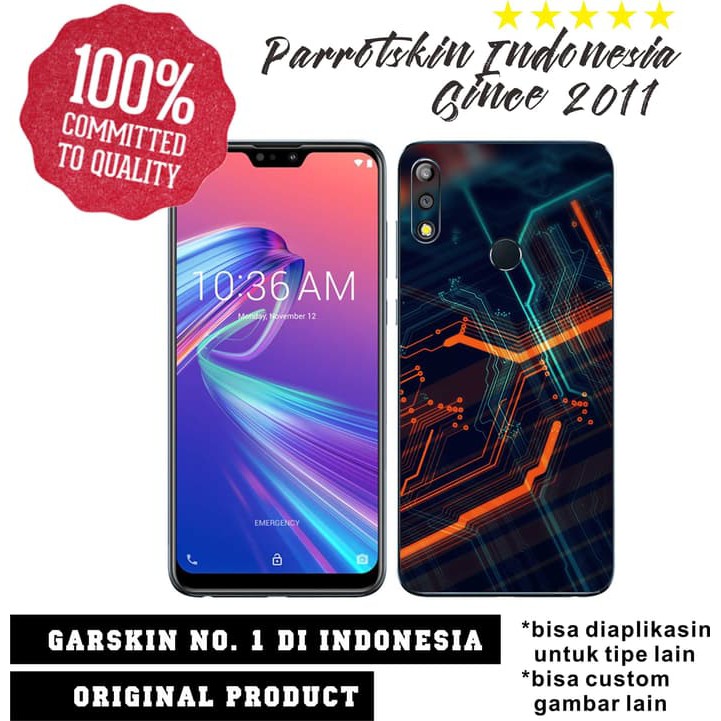 Garskin Skin Zenfone Max Pro M2 ROG Line case Style edition