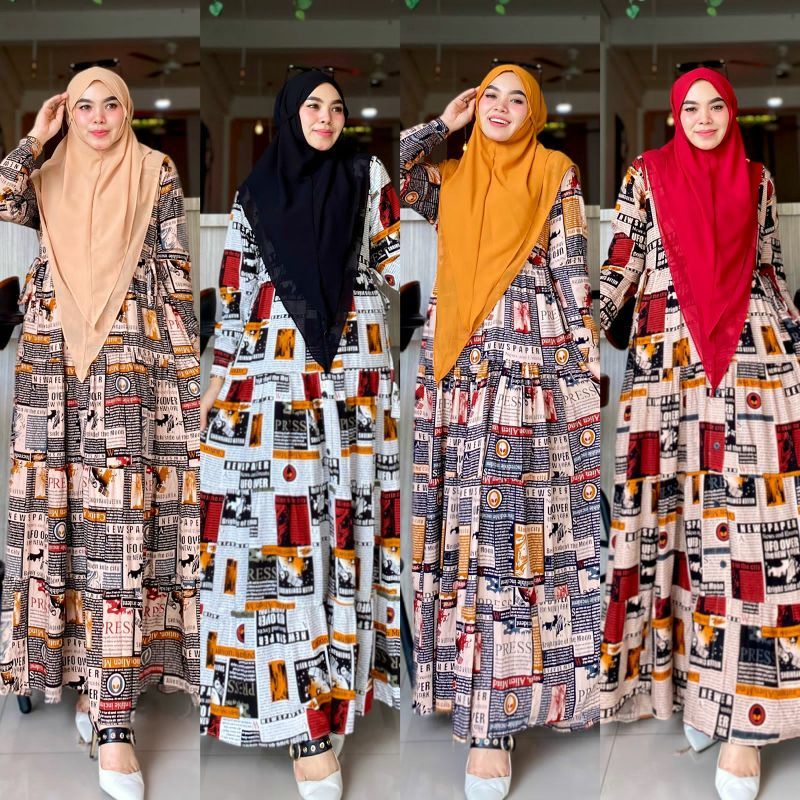 gamis homemade erce hitam