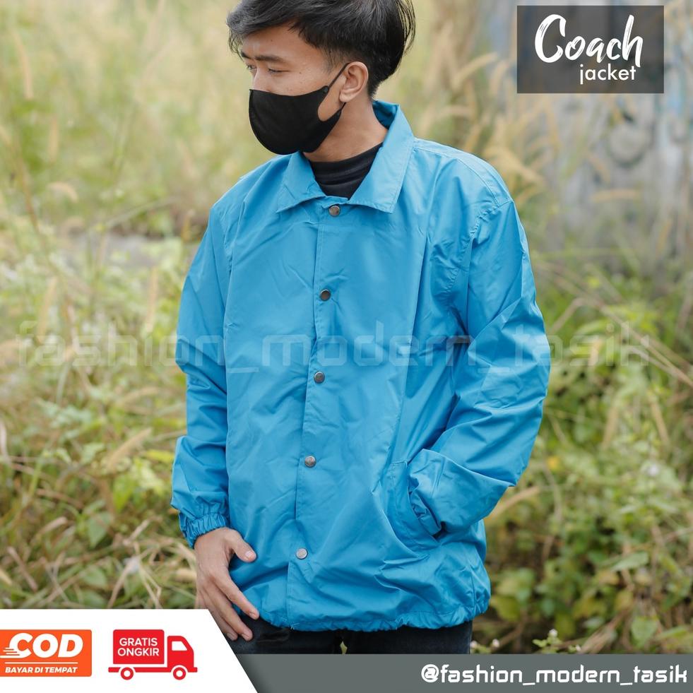 jaket coach/jaket coach polos/jaket taslan pria/jaket waterproof pria/jaket outdoor ▪ RPG.20Au22ᵁ