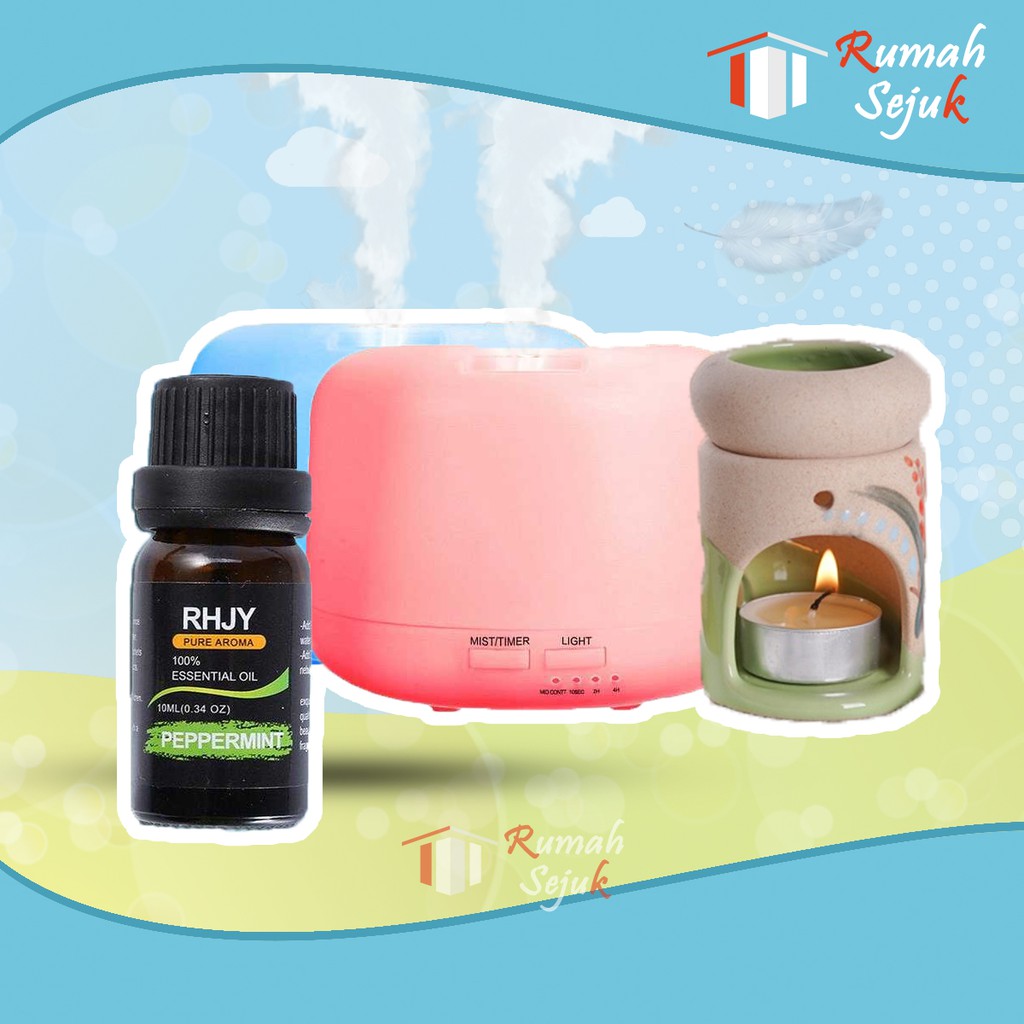 RS -14 in 1 Minyak Aromaterapi Essensial Esensial Oil Aromatheraphy Pengharum Pewangi Ruangan RS-1