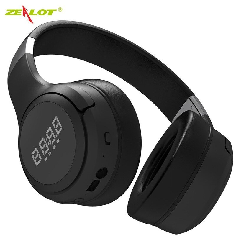 Wireless Headset Headphone Bluetooth 5.0 dengan Microphone
