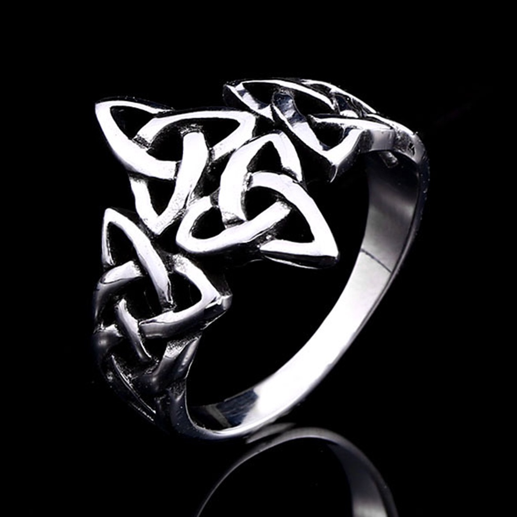 Hu Hu Hu Hu Hu Alat Bantu Pasang Kacamata♡ Cincin Pria Bahan Stainless Steel Desain Ukiran Hati Untuk Pertunangan