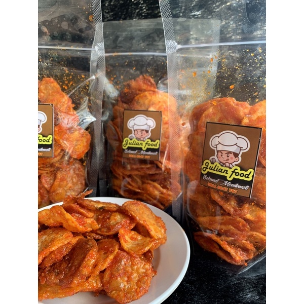

keripik kentang balado