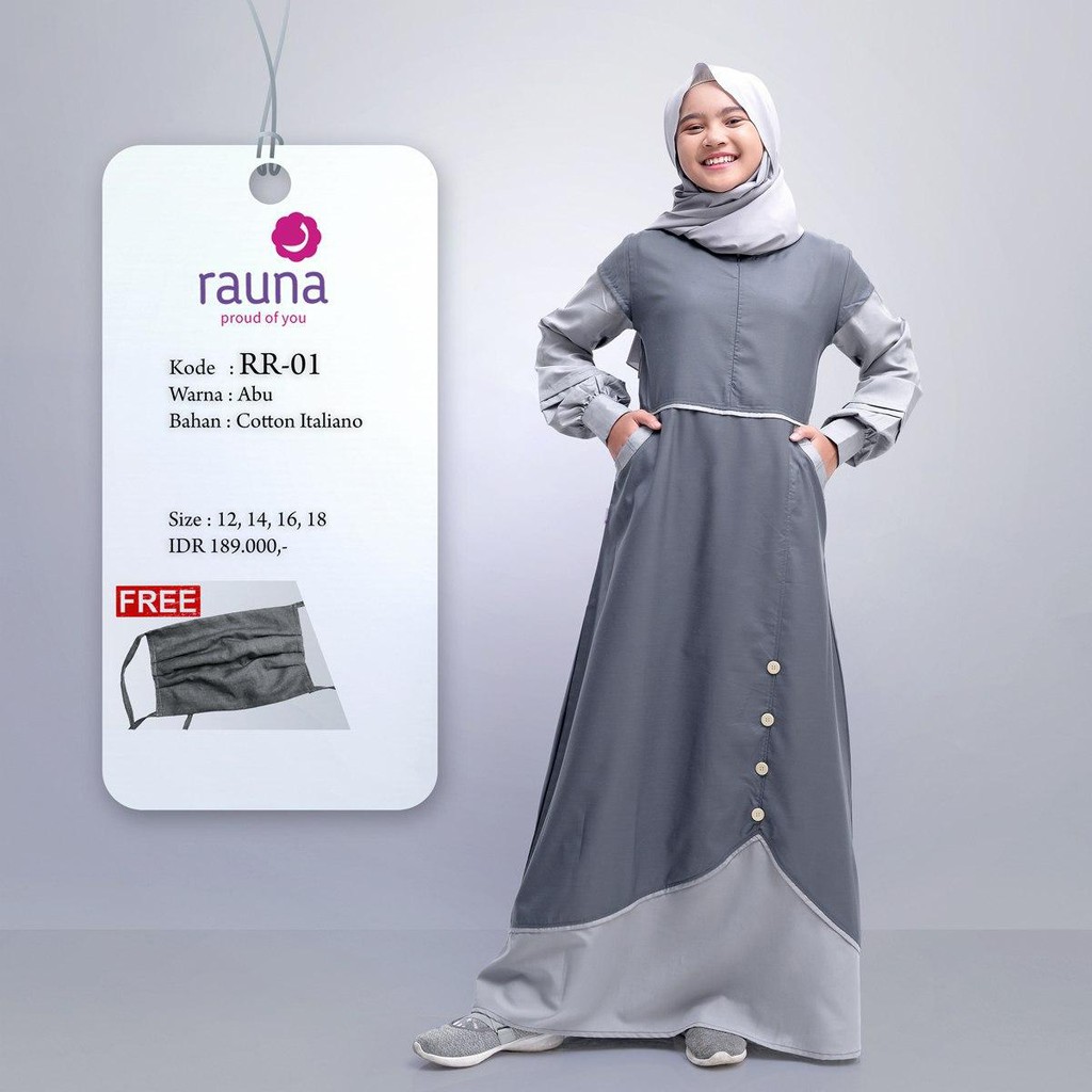 GAMIS REMAJA RR - RAUNA
