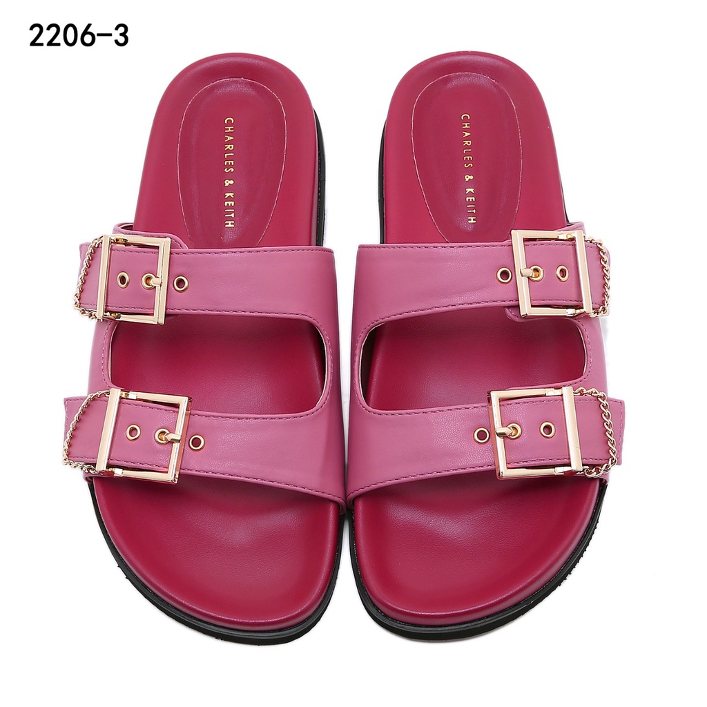 CK Buckled Slide Sandals 2206-3