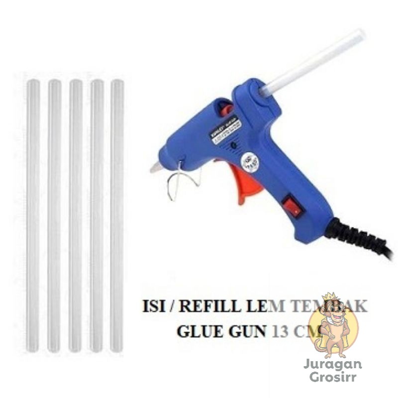 JG - REFILL LEM TEMBAK KECIL GLUE GUN 13 CM LEM BAKAR LEM LILIN KECIL