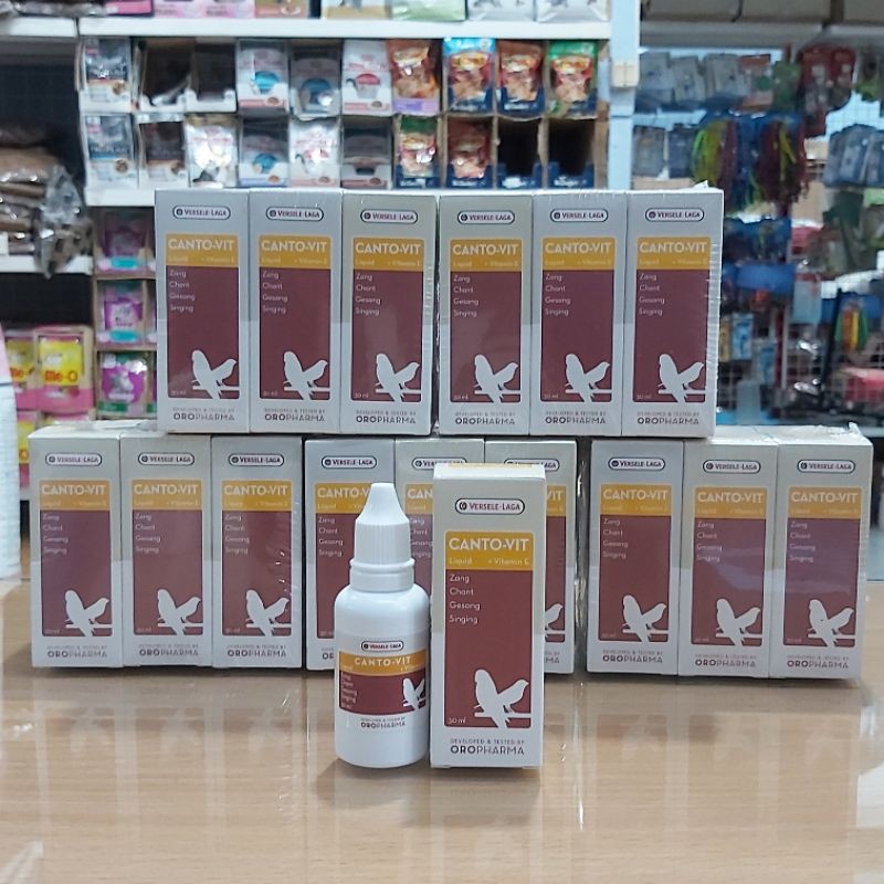Canto Vit 30ml For Singing All Bird Made In Belgium Verselelaga Vitamin Burung Cantovit Shopee Indonesia