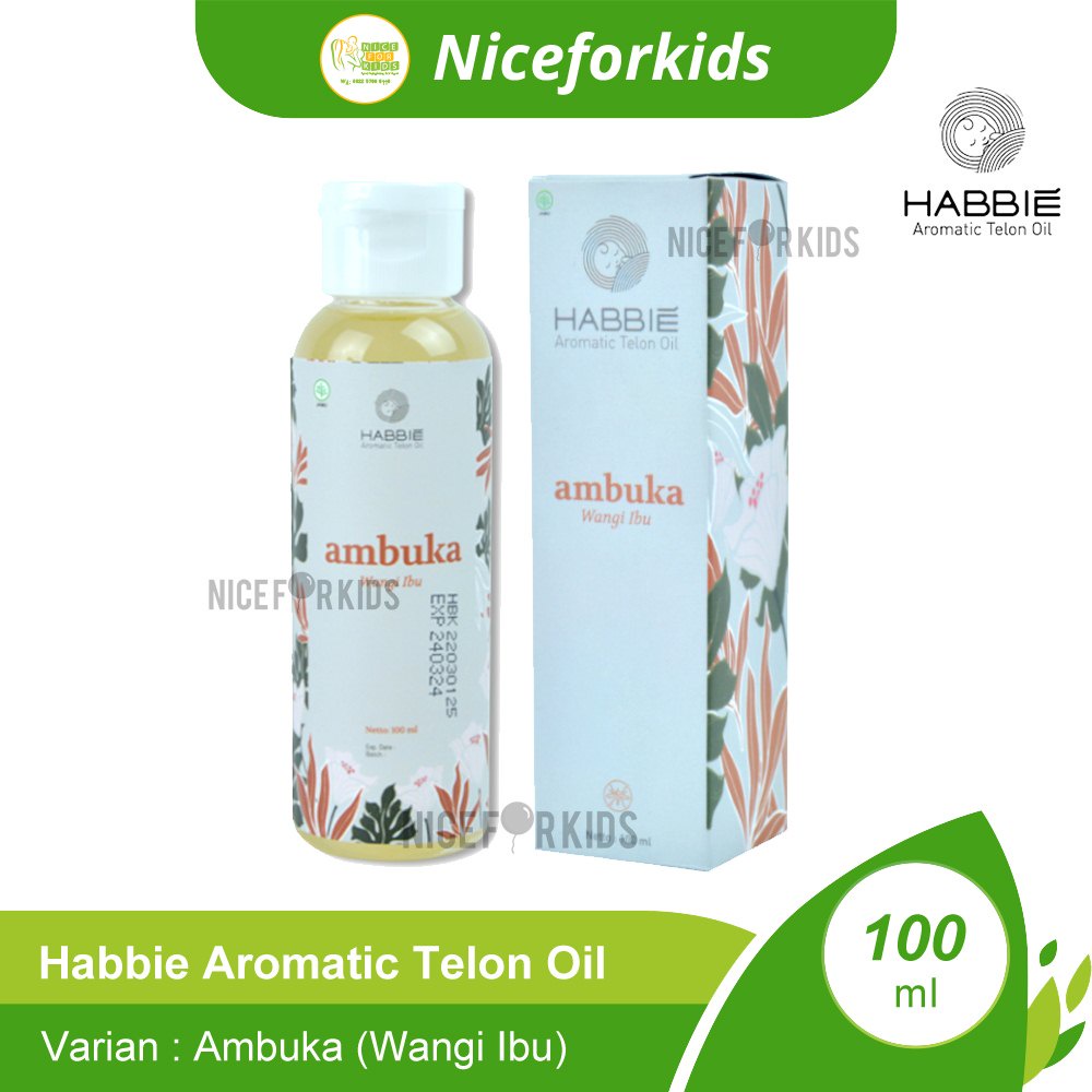 Habbie Minyak Telon Aromatic Tea Series &amp; Flower series Minyak Telon Bayi