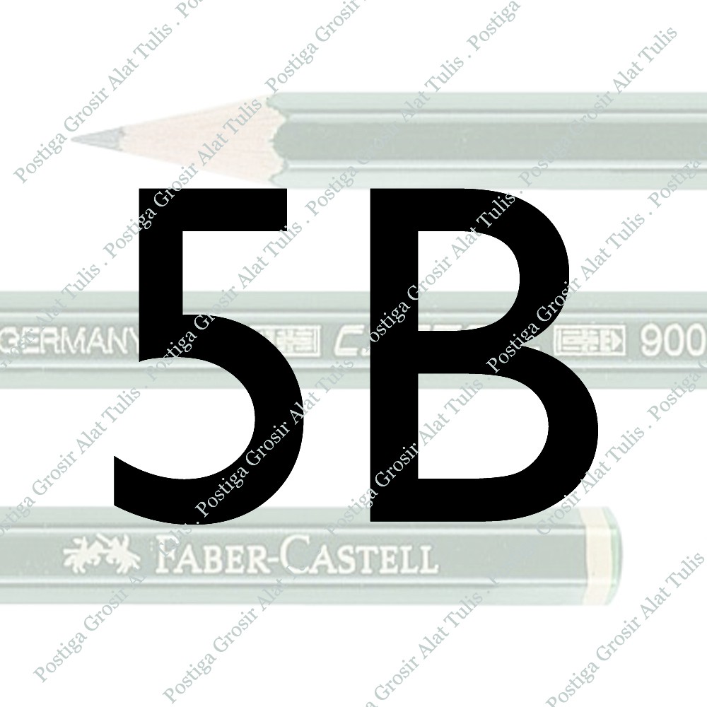 

Pensil Faber Castell 5B ORIGINAL